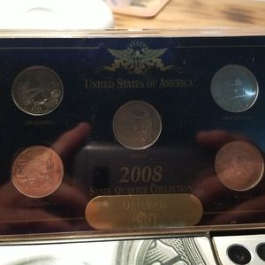 2008 denver mint state coins